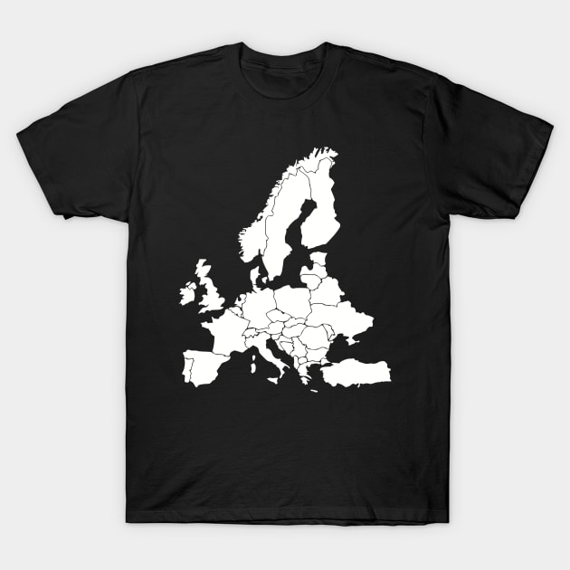 Europe T-Shirt by Designzz